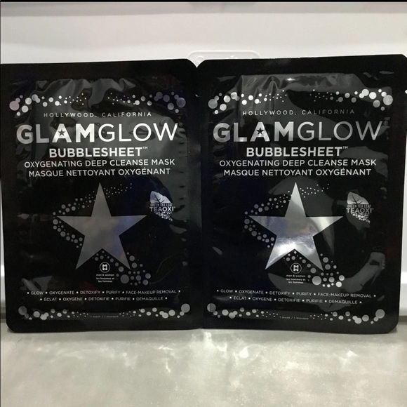2 Glamglow Bubblesheet Masks - Picture 1 of 4